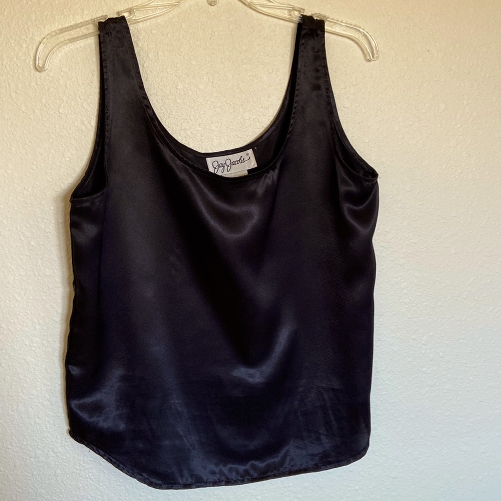 Jay Jacobs black Medium polyester tank